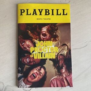 John Proctor is the Villain PLAYBILL